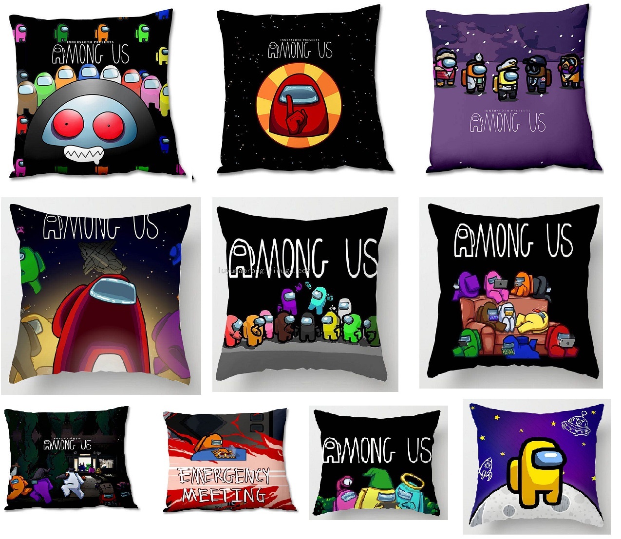 Among US New Game Superstar Shaped Doll Plush Toy Pillow 3D Printed Cross-Border Anime Among Us Among US New Game Superstar Shaped Doll Plush Toy Pillow 3D Printed Cross-Border Anime Among Us