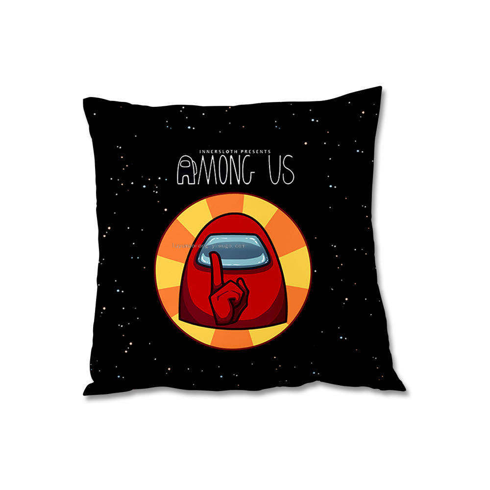 Among US New Game Superstar Shaped Doll Plush Toy Pillow 3D Printed Cross-Border Anime Among Us