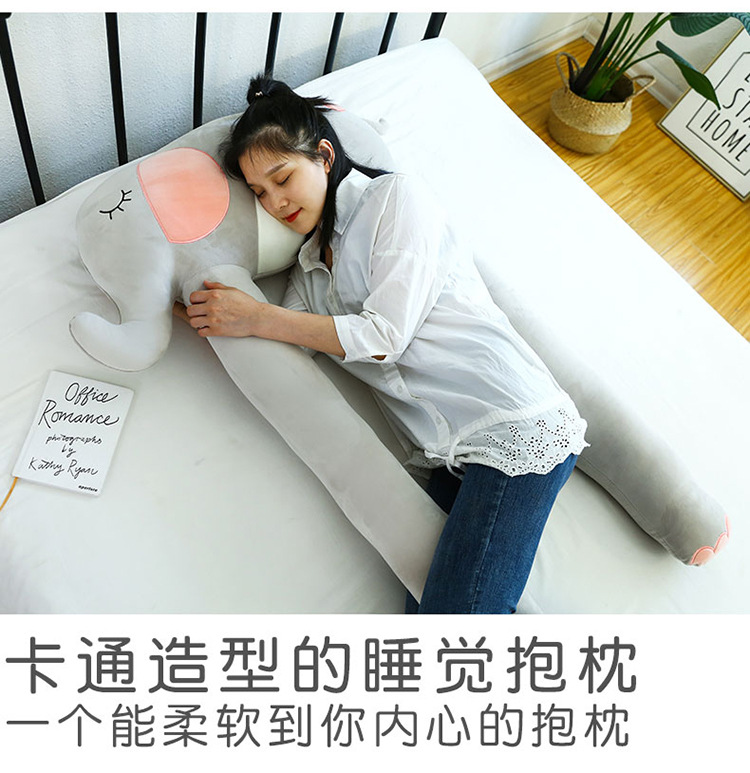 New Creative Sitting Dog Plush Toy Girls' Long Sleeping Pillow Blanket Two-in-One Doll Wholesale New Creative Sitting Dog Plush Toy Girls' Long Sleeping Pillow Blanket Two-in-One Doll Wholesale