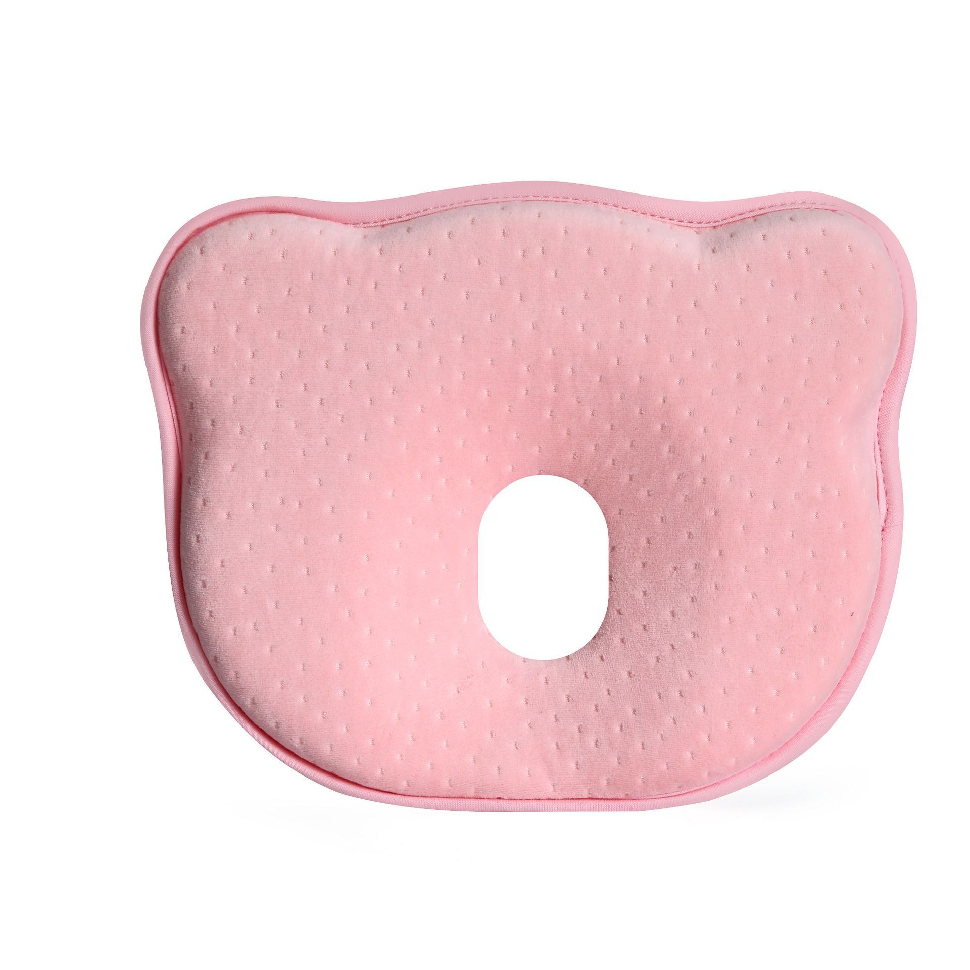 In Stock Whole Bear Baby Shape Pillow Newborn Pillow 01 Years Old Baby Pillow AntiDeviation Head Memory Cotton Pillow