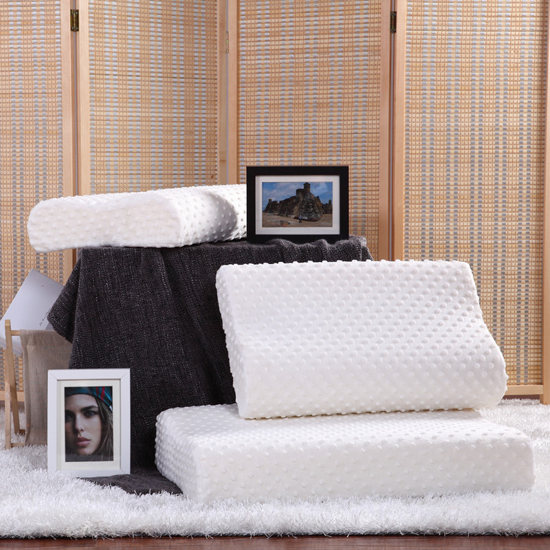 New white material b-wave memory foam pillow memory pillows factory wholesale