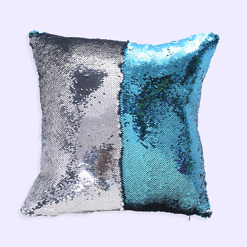 Foreign trade hot - selling two - color bright - piece pillow pillow case car sofa cushion cover European pillow case