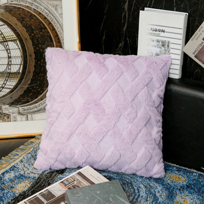 Nordic Cushion Ins Affordable Luxury Style Solid Color Removable and Washable Bed Plush Back Sofa Cushion Cover Nordic Cushion Ins Affordable Luxury Style Solid Color Removable and Washable Bed Plush Back Sofa Cushion Cover