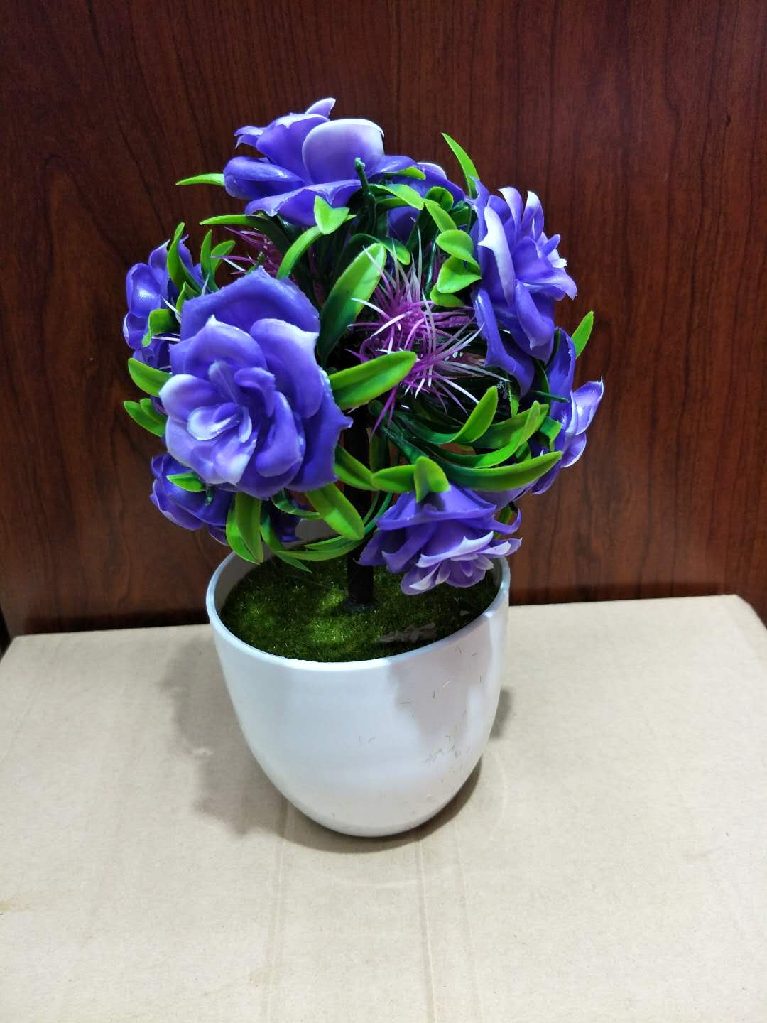 Artificial Plant Bonsai Plastic Green Plant Artificial Tree Decoration Home Desktop Decoration Small Bonsai