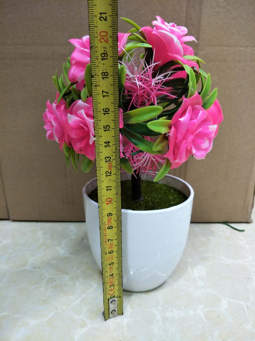 Artificial Plant Bonsai Plastic Green Plant Artificial Tree Decoration Home Desktop Decoration Small Bonsai
