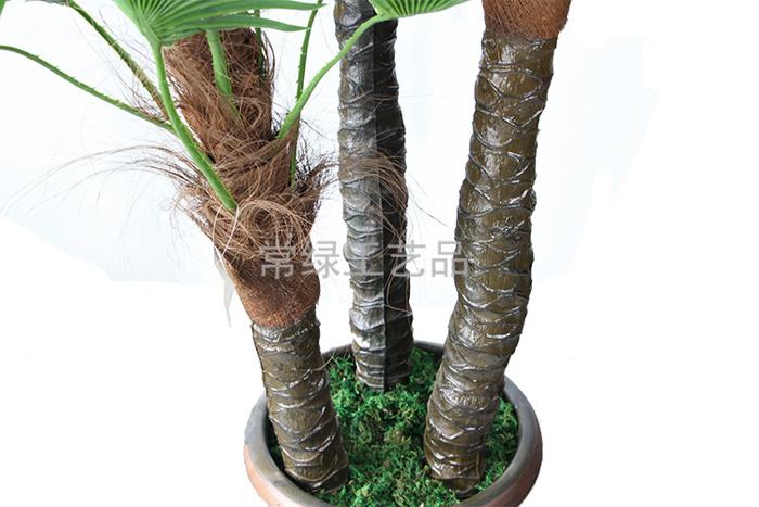 Artificial plants feel par three Palm-tree artificial tree crafts Artificial plants feel par three Palm-tree artificial tree crafts