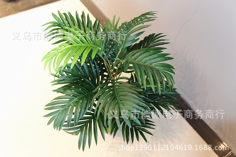 Plant Wall Accessories Small Coconut Leaf Areca Palm Simulation Palm Tree Bonsai Decoration Kwai Tree Artificial Tree Plant Wall Accessories Small Coconut Leaf Areca Palm Simulation Palm Tree Bonsai Decoration Kwai Tree Artificial Tree