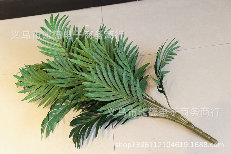 Plant Wall Accessories Small Coconut Leaf Areca Palm Simulation Palm Tree Bonsai Decoration Kwai Tree Artificial Tree Plant Wall Accessories Small Coconut Leaf Areca Palm Simulation Palm Tree Bonsai Decoration Kwai Tree Artificial Tree