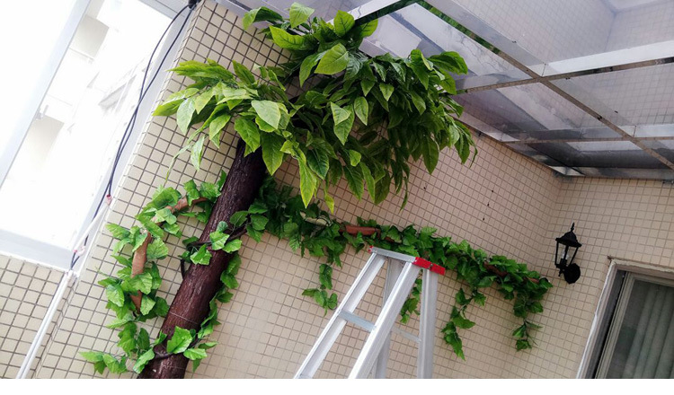 Simulation Banyan Tree Red Maple Branches Indoor Artificial Tree Ginkgo Branch Plastic Branches Engineering Landscaping Green Leaf Plant Decoration Simulation Banyan Tree Red Maple Branches Indoor Artificial Tree Ginkgo Branch Plastic Branches Engineering Landscaping Green Leaf Plant Decoration