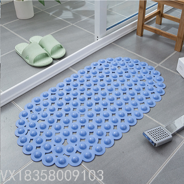 New Bathroom Non-Slip Mat Bathroom Bath Mat Shower Room Floor Mat Bathtub Mat Water Insulation Mat Oval Hat