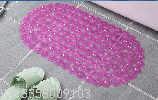 New Bathroom Non-Slip Mat Bathroom Bath Mat Shower Room Floor Mat Bathtub Mat Water Insulation Mat Oval Hat