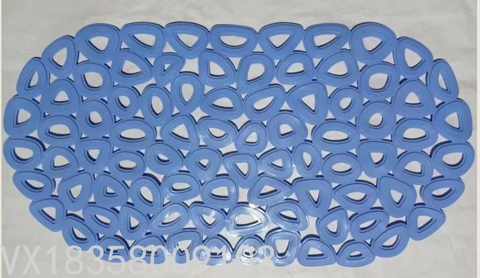 New Bathroom Non-Slip Mat Bathroom Bath Mat Shower Room Floor Mat Bathtub Mat Water Insulation Mat Hollow Triangle New Bathroom Non-Slip Mat Bathroom Bath Mat Shower Room Floor Mat Bathtub Mat Water Insulation Mat Hollow Triangle
