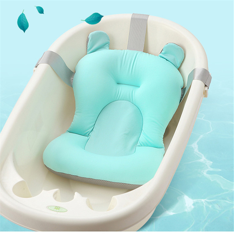 Factory Direct Sales Foam Particles Summer Baby Bathtub Mat Floating Mat Baby Bathtub Mat Bathtub Non-Slip Mat