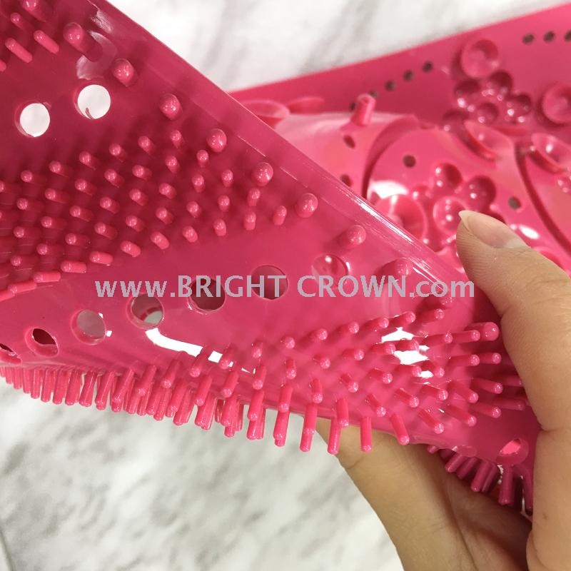 Odorless and environmentally friendly PVC bathroom mat bath massage pad bathroom bathtub mat with suction cups Odorless and environmentally friendly PVC bathroom mat bath massage pad bathroom bathtub mat with suction cups