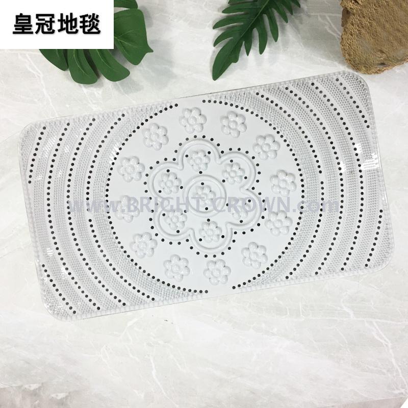 Odorless and environmentally friendly PVC bathroom mat bath massage pad bathroom bathtub mat with suction cups Odorless and environmentally friendly PVC bathroom mat bath massage pad bathroom bathtub mat with suction cups
