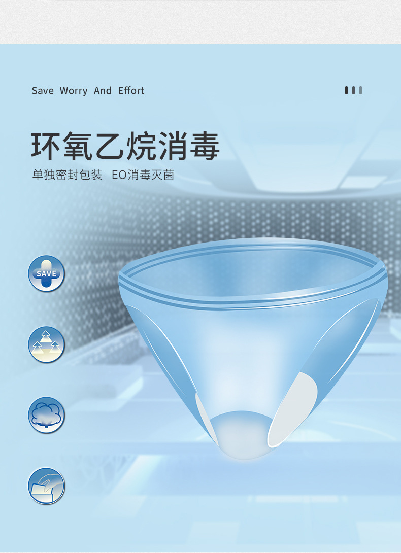 Maternity Disposable Underwear Women's Cotton Large Size Confinement Pregnant Women Postpartum Maternity Disposable Travel (Single Pack)
