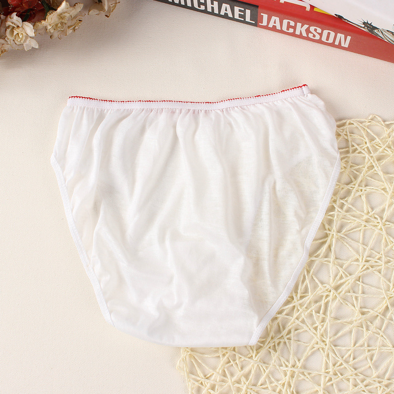Women &#039;S Disposable Cotton Underwear Travel Hotel Sauna Beauty Maternity Underwear Women &#039;S Disposable Underwear