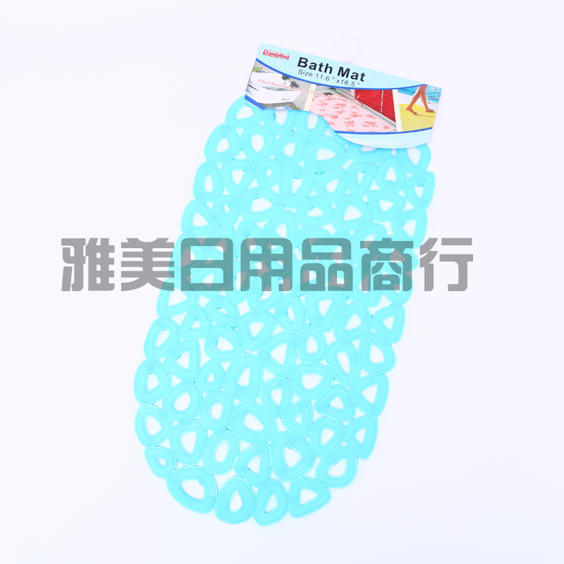 Bathroom non - slip mat small household bath waterproof mat Bathroom bathtub mat flush toilet mat