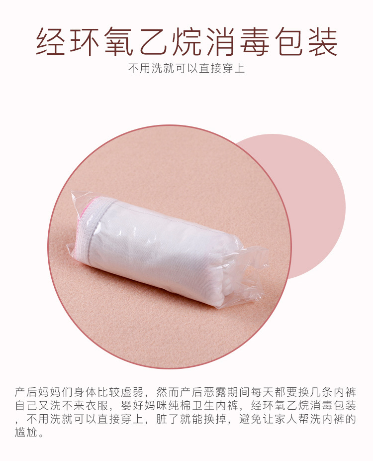 Maternity Disposable Underwear Pregnant Woman Confinement Disposable Underwear Supplies Business Trip Factory Wholesale Processing