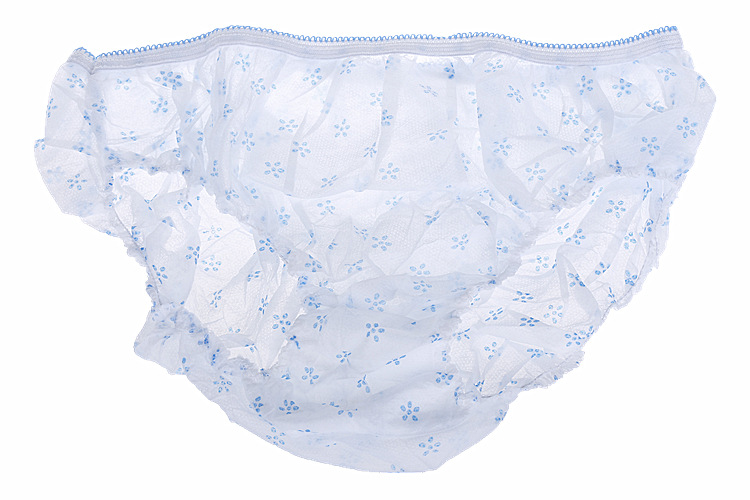 Freego Disposable Underwear Men's and Women's Cotton Travel Shorts Paper Diaper Travel Underwear Women's Cotton Printed