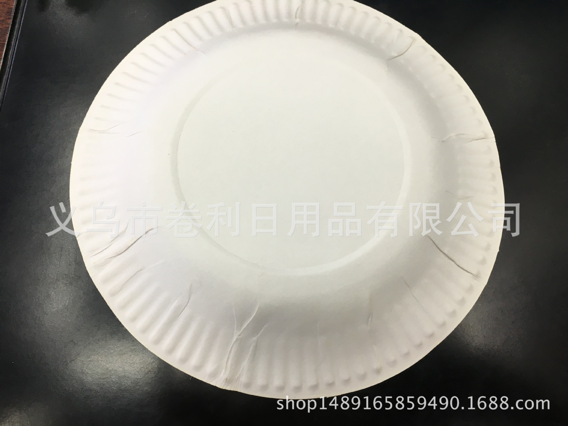 7 \\\" Solid color paper tray Children DIY Disposable color Circular Monochrome paper tray Drawing Paper tray