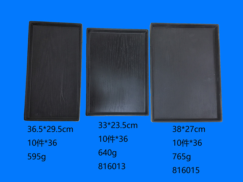 Manufacturer direct shot amine wood grain tray was large amount of inventory low price processing quality good, price concessions