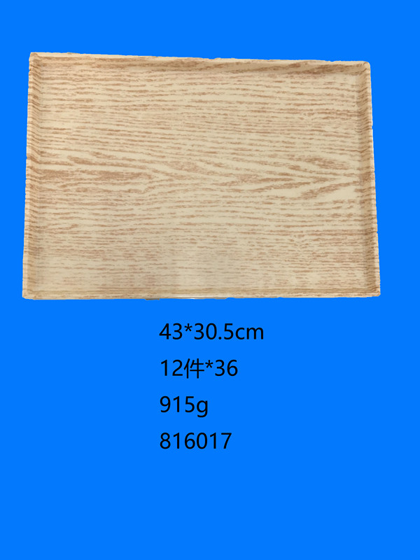 Manufacturer direct shot amine wood grain tray was large amount of inventory low price processing quality good, price concessions