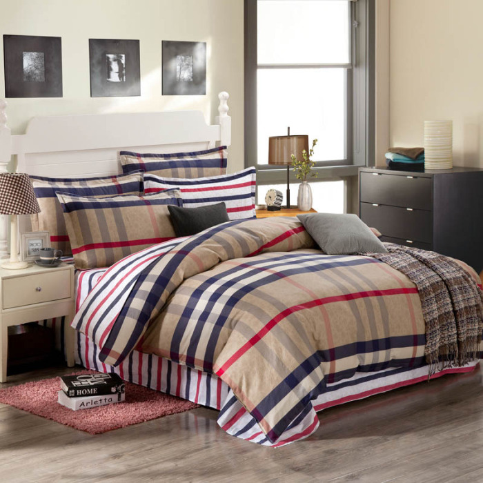 Cotton Twill Semi Active Printing Sheet Four Piece Bedding Set Duvet Cover Cotton Twill Semi Active Printing Sheet Four Piece Bedding Set Duvet Cover