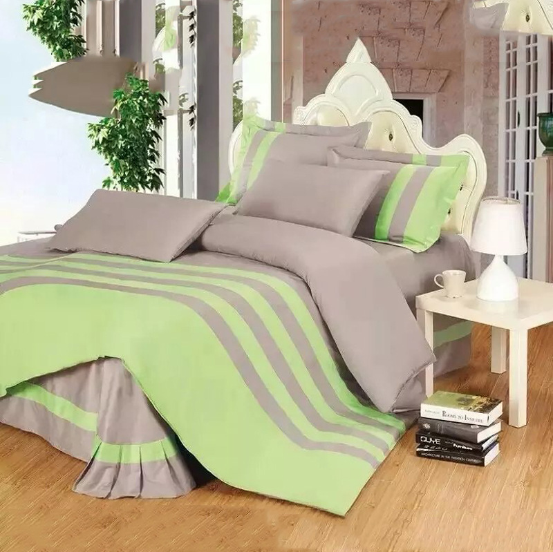 Pure cotton twill sport 4-p bedding set