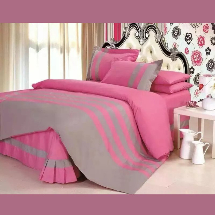 Pure cotton twill sport 4-p bedding set