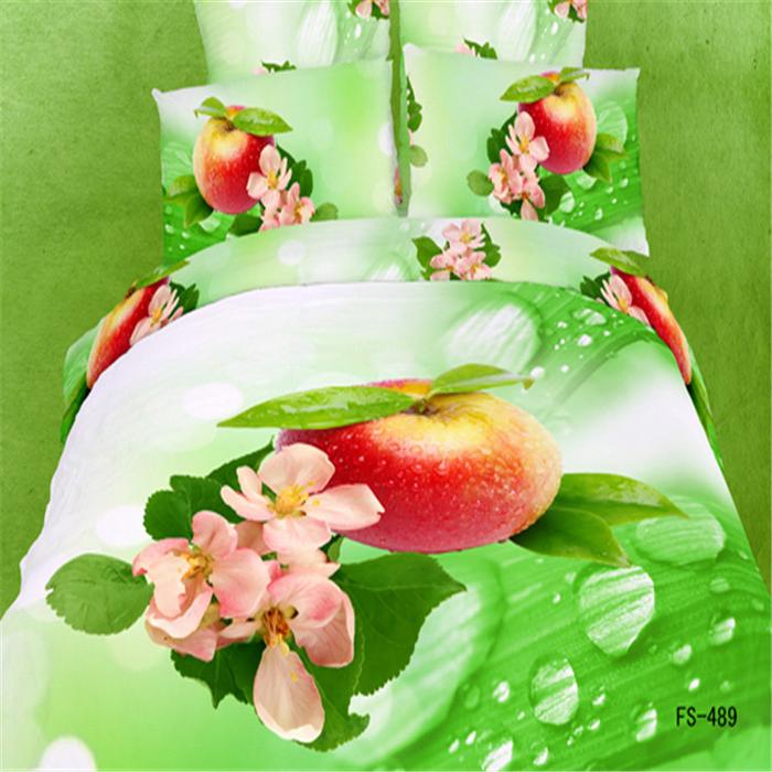 Snow Pigeon 4-pc 5D activity cotton stereoscopic 3 d version painting bedding set manufacturers selling