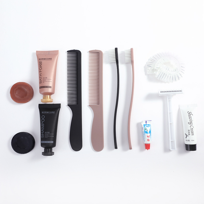 Hotel Room Tooth-Cleaners Toothpaste Set Bed &amp; Breakfast Toiletries Soft-Bristle Toothbrush Star Hotel Disposable Toothbrush