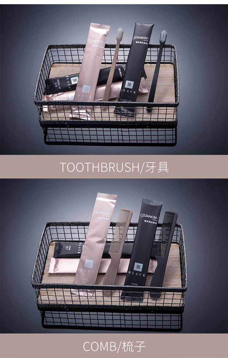 Hotel Room Tooth-Cleaners Toothpaste Set Bed & Breakfast Toiletries Soft-Bristle Toothbrush Star Hotel Disposable Toothbrush