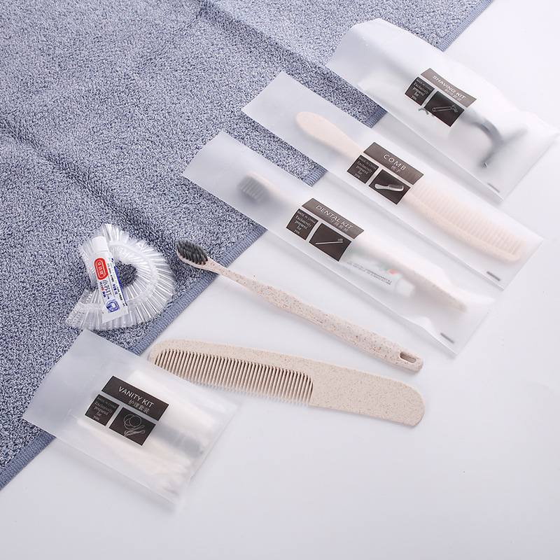 Factory Disposable Toothbrush Hotel Supplies Washing Set Tooth-Cleaners Toothpaste Comb B &amp; B Hotel Special Wholesale