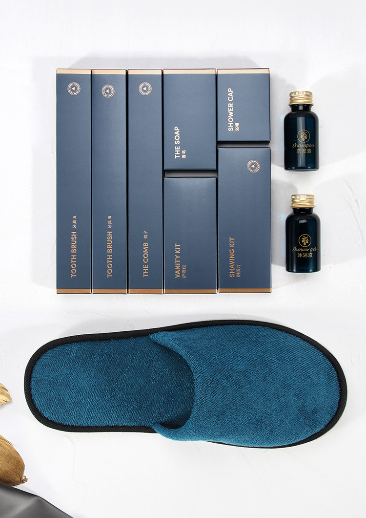 Star Hotel Disposable Toiletries Full Set Hotel Disposable Toothbrush Toothpaste Set Household Waiting Slippers