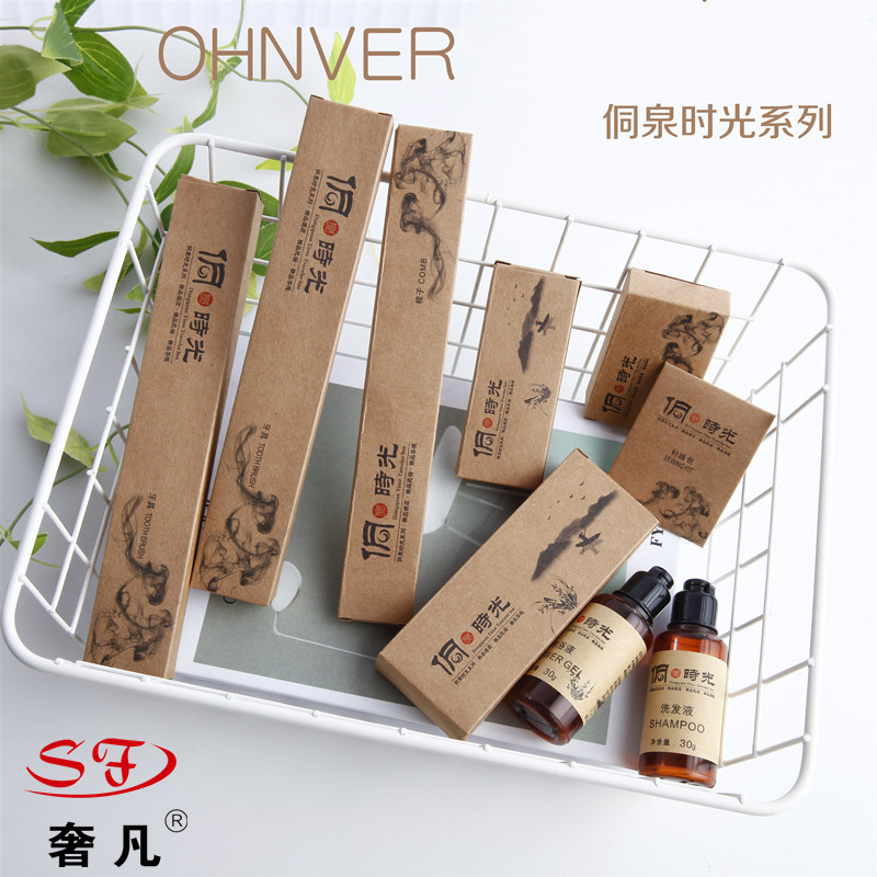 Hotel supplies, home stay, disposable toothbrushes, toiletries, sets, toothbrushes, toothbrushes, toothpaste, liuhe LOGO