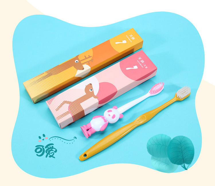Daily use Children's Hotel Supplies Hotel Room Disposable Toiletries Toothbrush Toothpaste Set Two-in-One