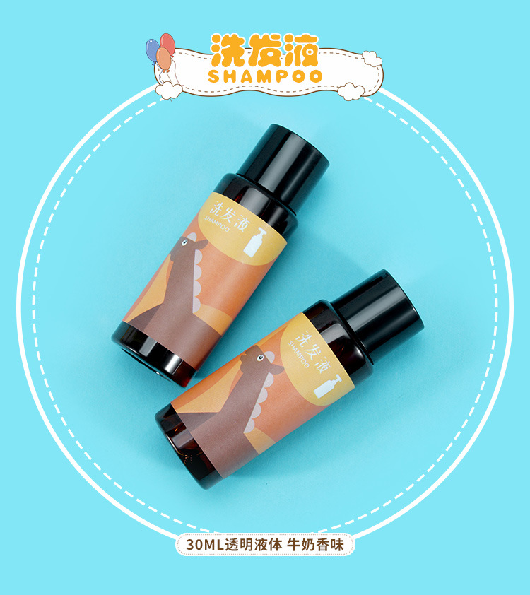 Daily use Children's Hotel Supplies Hotel Room Disposable Toiletries Toothbrush Toothpaste Set Two-in-One