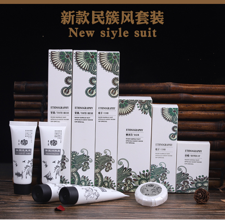 Disposable Slippers Non-Woven Slippers Hotel Toiletries Hotel Guest Room Consumables Toothbrush Toothpaste Spot