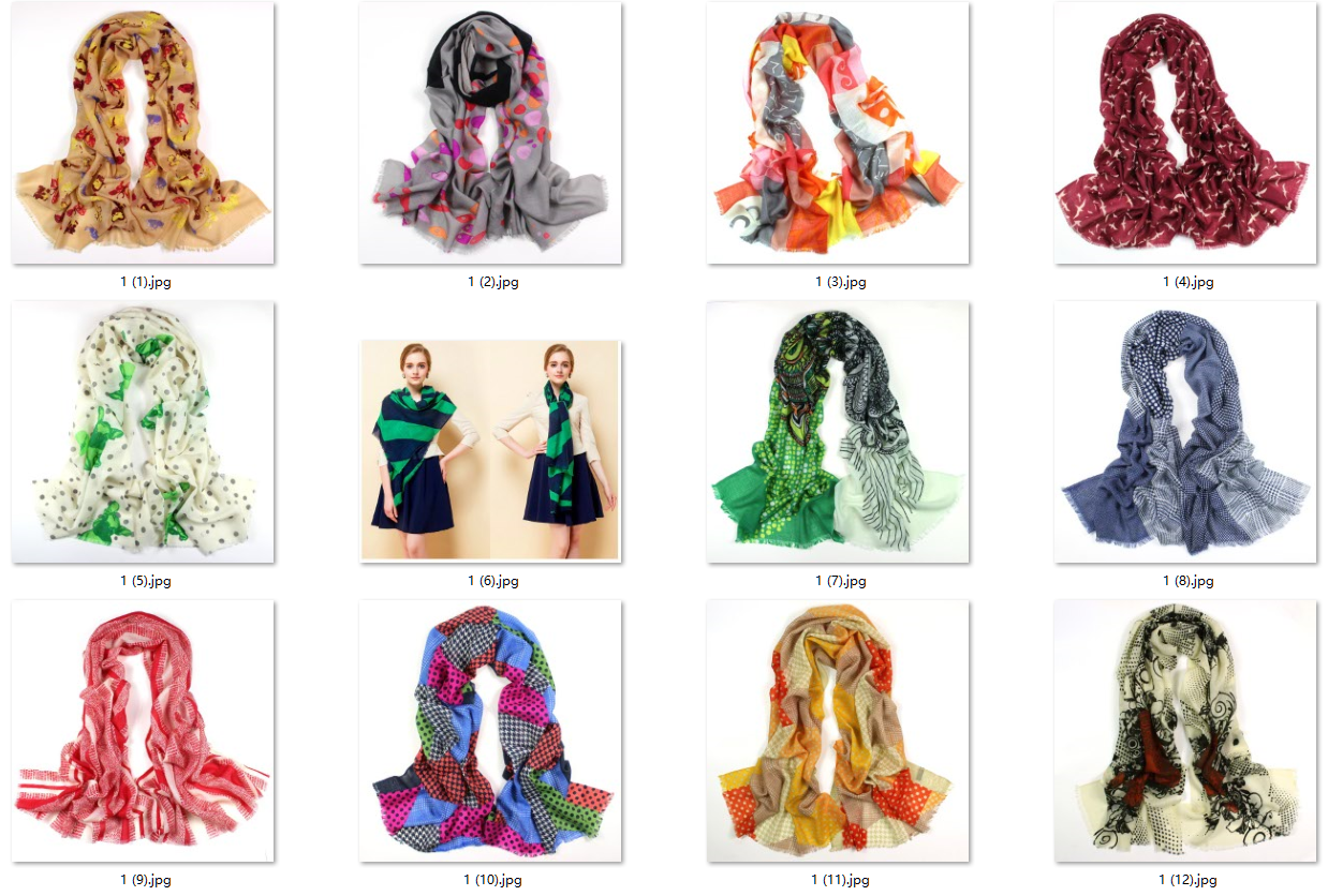 More than 100 Spot Pattern Best Seller in Europe and America Wool Printing Scarf Silk Scarf Shawl Beach Towel Scarf