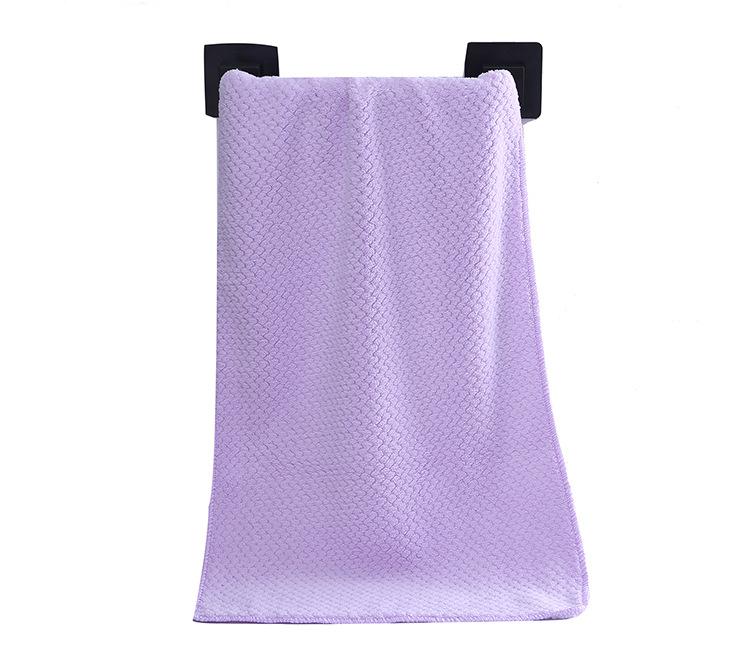 Warp knitted Polyester Polyvinylidene Pineprint 35*75 thick absorbent soft quick drying beauty salon hotel towel Warp knitted Polyester Polyvinylidene Pineprint 35*75 thick absorbent soft quick drying beauty salon hotel towel