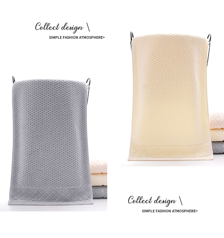 2021 New Factory in Stock Direct Selling Cotton Honeycomb Towel Supermarket Direct Supply Customizable Logo Face Cloth
