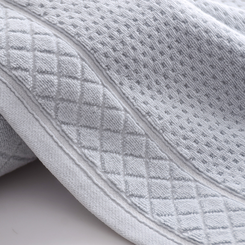 2021 New Factory in Stock Direct Selling Cotton Honeycomb Towel Supermarket Direct Supply Customizable Logo Face Cloth