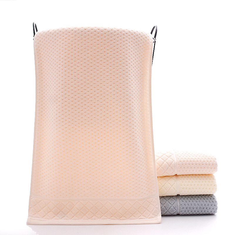 2021 New Factory in Stock Direct Selling Cotton Honeycomb Towel Supermarket Direct Supply Customizable Logo Face Cloth