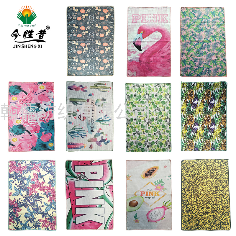 Factory Direct Sales Car Cleaning Cloth Kitchen Napkin Tea Towel Napkin Support Online Shopping Custom Rag Bath Towel Towelette Beach