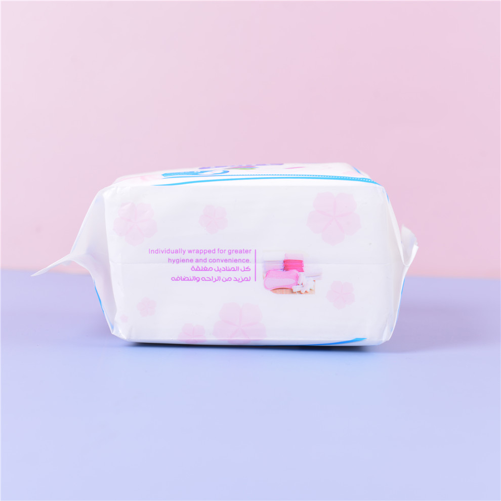 280mm8 Pieces Classic Cotton Soft Silk Thin Skin-Friendly Breathable Sanitary Napkin Sanitary Pads