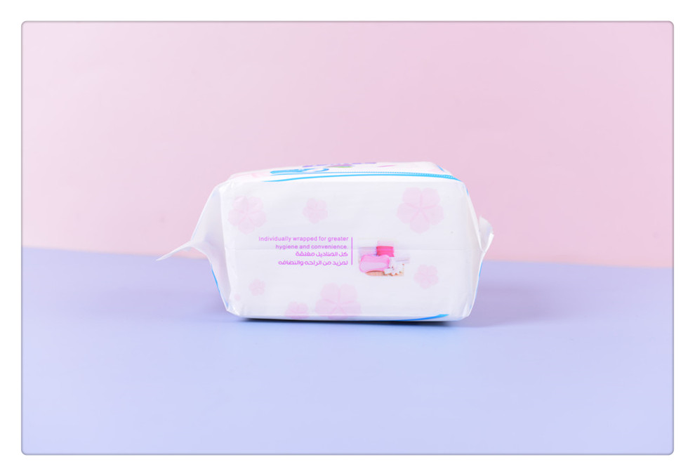 280mm8 Pieces Classic Cotton Soft Silk Thin Skin-Friendly Breathable Sanitary Napkin Sanitary Pads