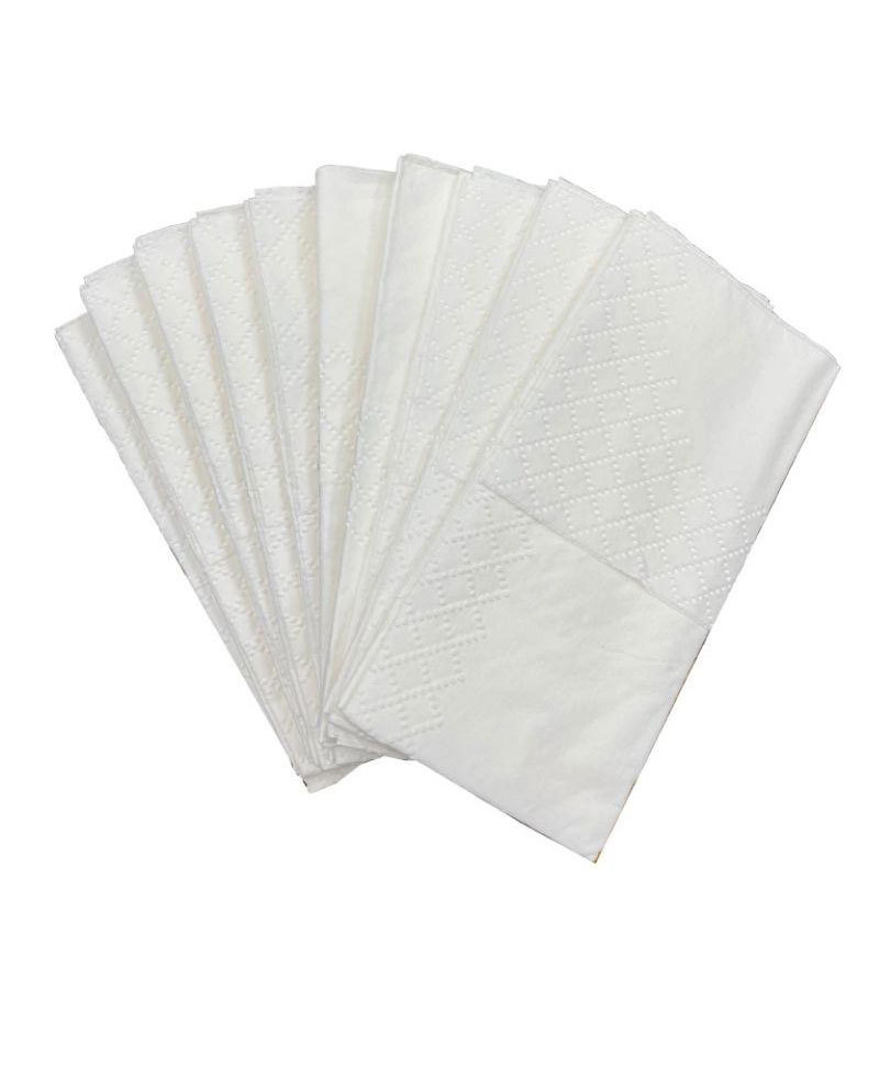 2-Layer 10-Piece Standard Package Foreign Trade Handkerchief Tissue English Tissue Packaging Napkin Portable Tissue Support OEM