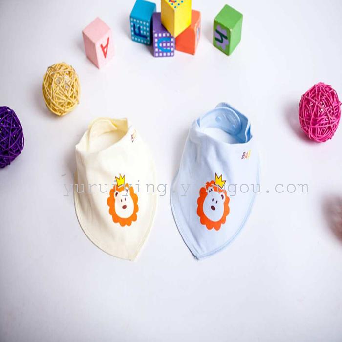 2016 new stereo Baby Bib waterproof Floral Cotton Scarf baby napkin slobber