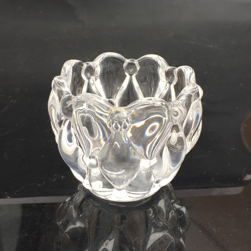 Clear Crystal Glass Candle Cup Buddha Utensils Wedding Home Furnishing Candlestick Glass Lamps Accessories and Decorations Wholesale Clear Crystal Glass Candle Cup Buddha Utensils Wedding Home Furnishing Candlestick Glass Lamps Accessories and Decorations Wholesale
